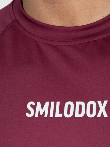 Smilodox T-Shirt 'Maison' in Rot