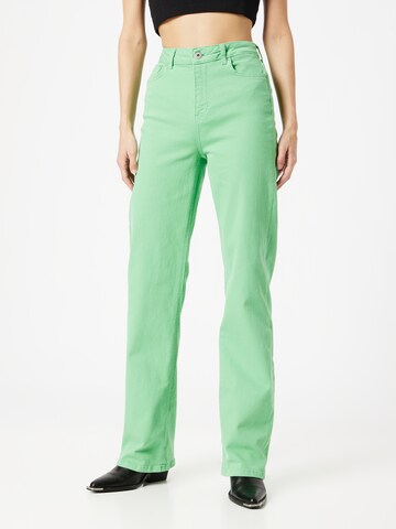 regular Jeans 'HOLLY' di PIECES in verde: frontale