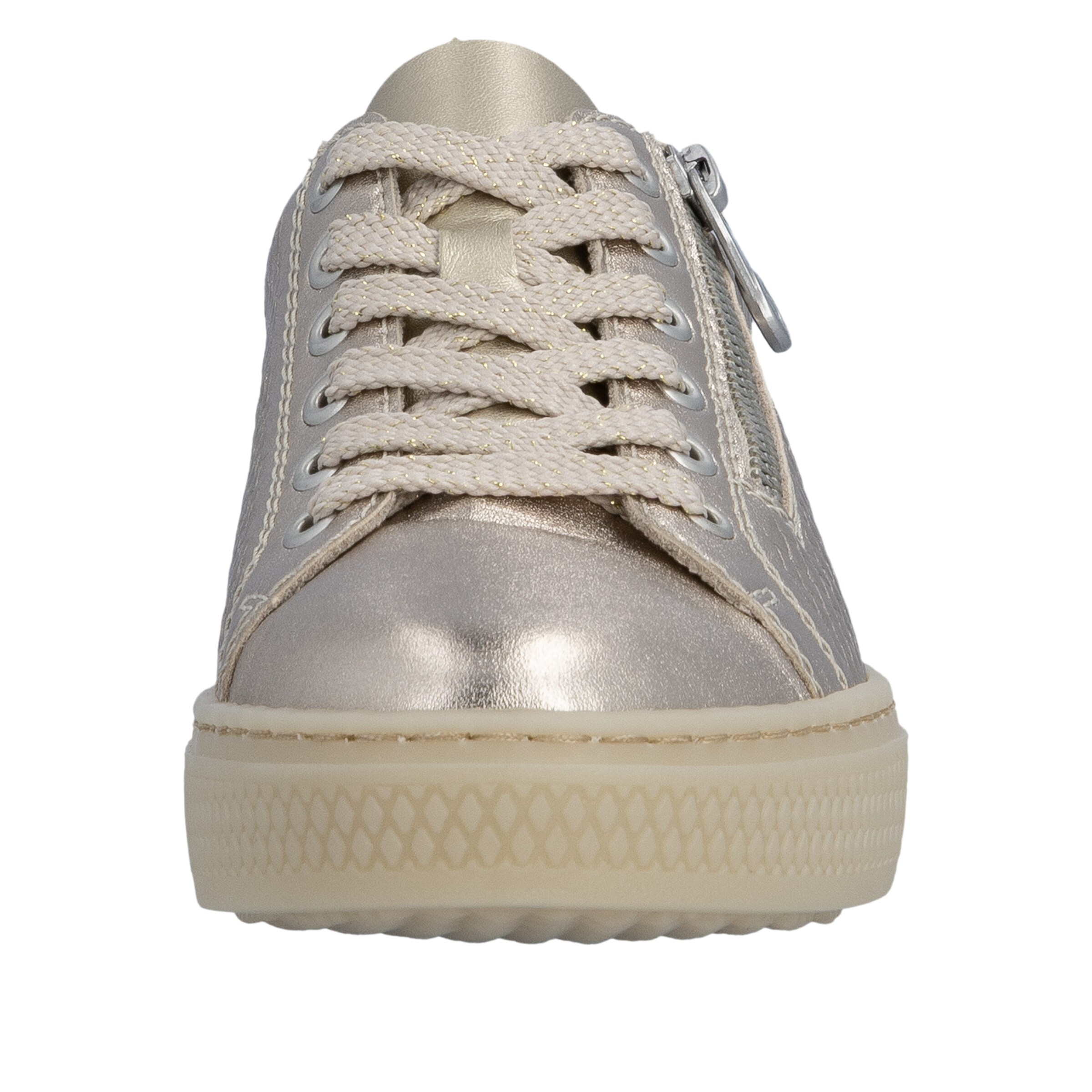 Baskets basses Rieker en argent