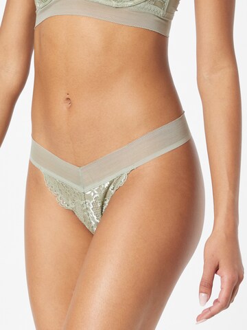 Hunkemöller Tanga 'Chione' – zelená: přední strana