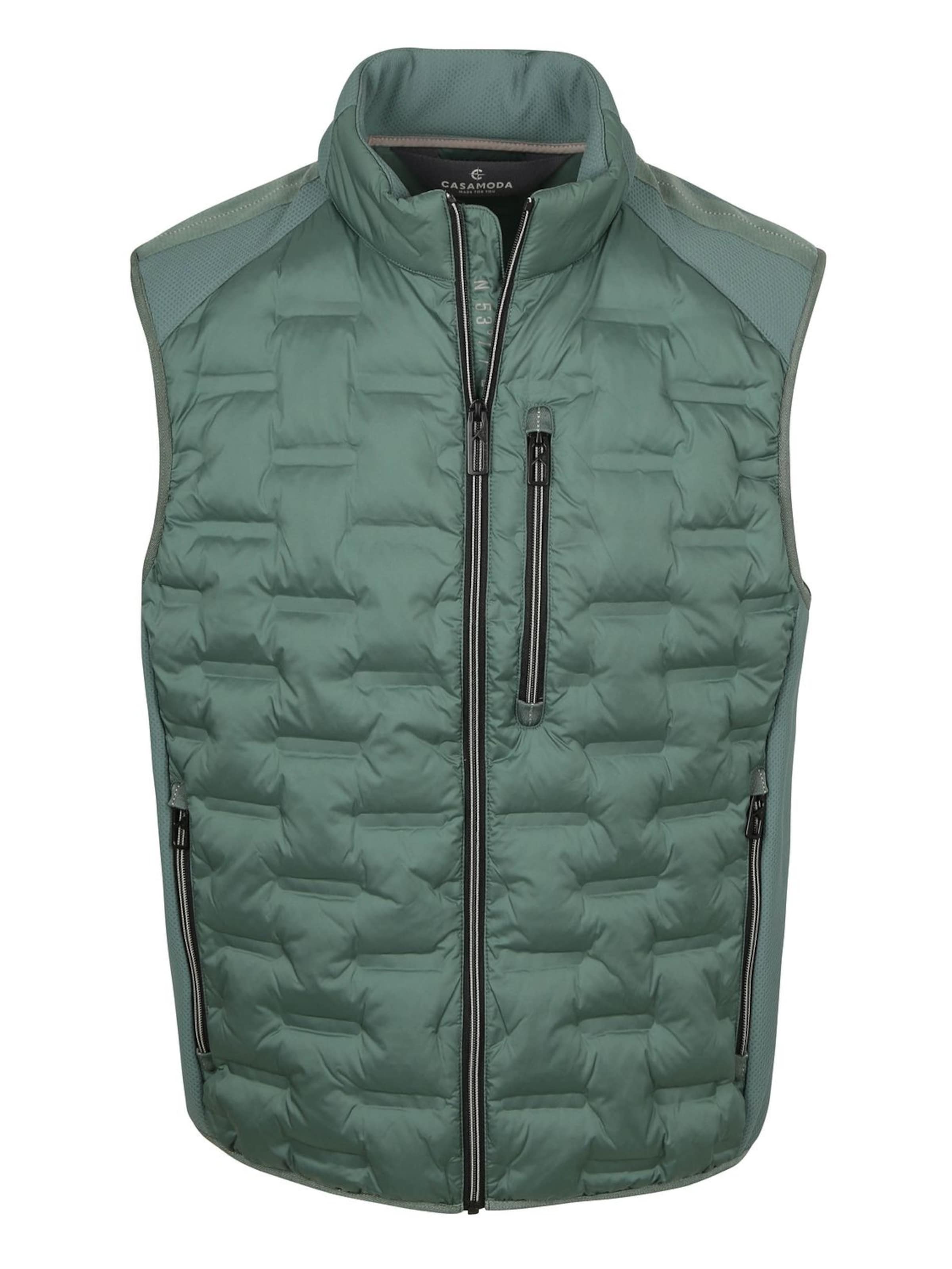 CASA MODA Winter coat in Green: front