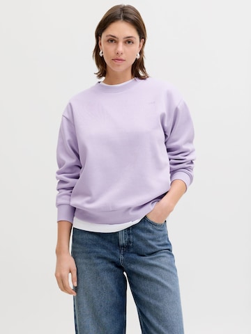 JJXX Sweatshirt 'Abbie' in Lila: Vorderseite