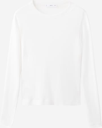 MANGO T-shirt 'ENI' i vit: framsida