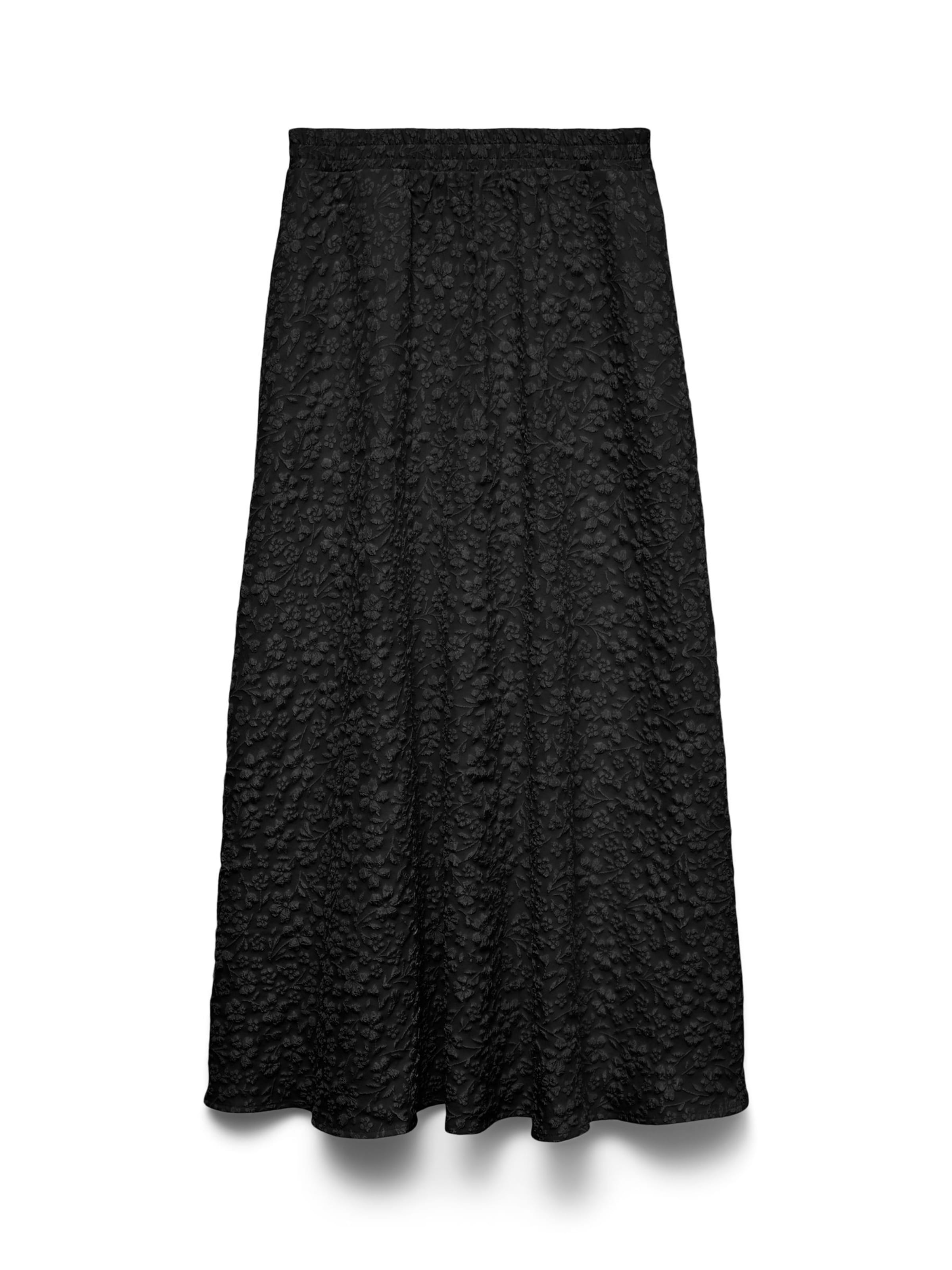 Jupe 'VMFiona' VERO MODA en noir : devant