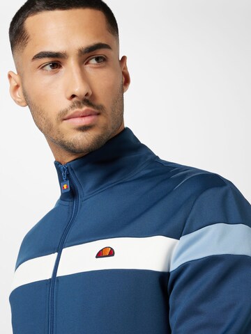 ELLESSE Кофта на молнии в Синий