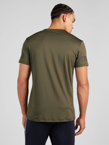 BJÖRN BORG Performance shirt in Green