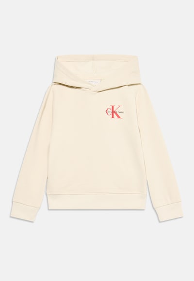 Calvin Klein Jeans Sweatshirt in 104 in ecru / rot / schwarz, Produktansicht