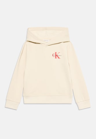 Calvin Klein Jeans Свитшот в Бежевый: спереди