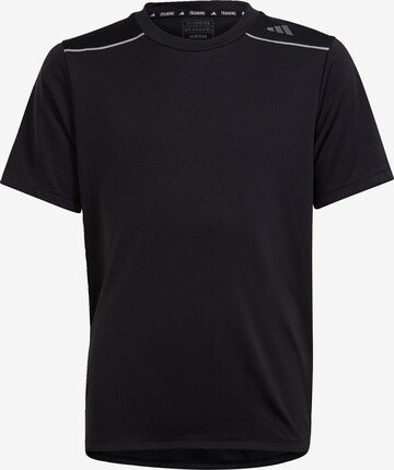 ADIDAS SPORTSWEAR - Camiseta funcional en negro: frente