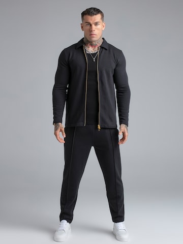 Tapered Pantaloni di SikSilk in nero