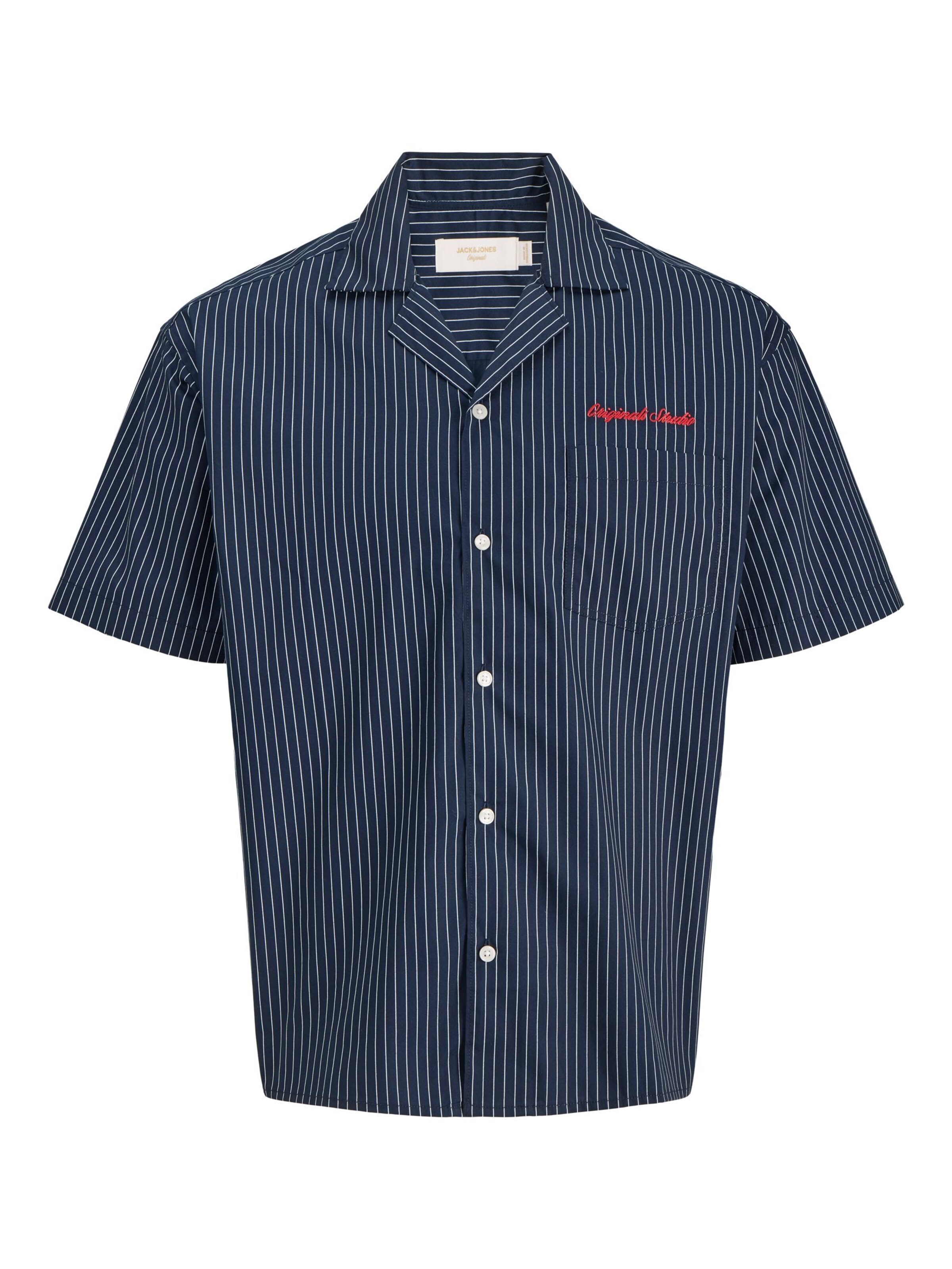 JACK & JONES Hemd in Blau: Vorderseite