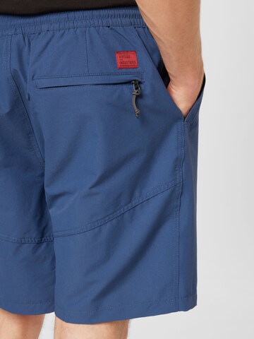 Vintage Industries Normální Kalhoty 'Eton' – modrá