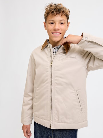 Jack & Jones Junior Between-Season Jacket 'JORNORREBRO' in Beige