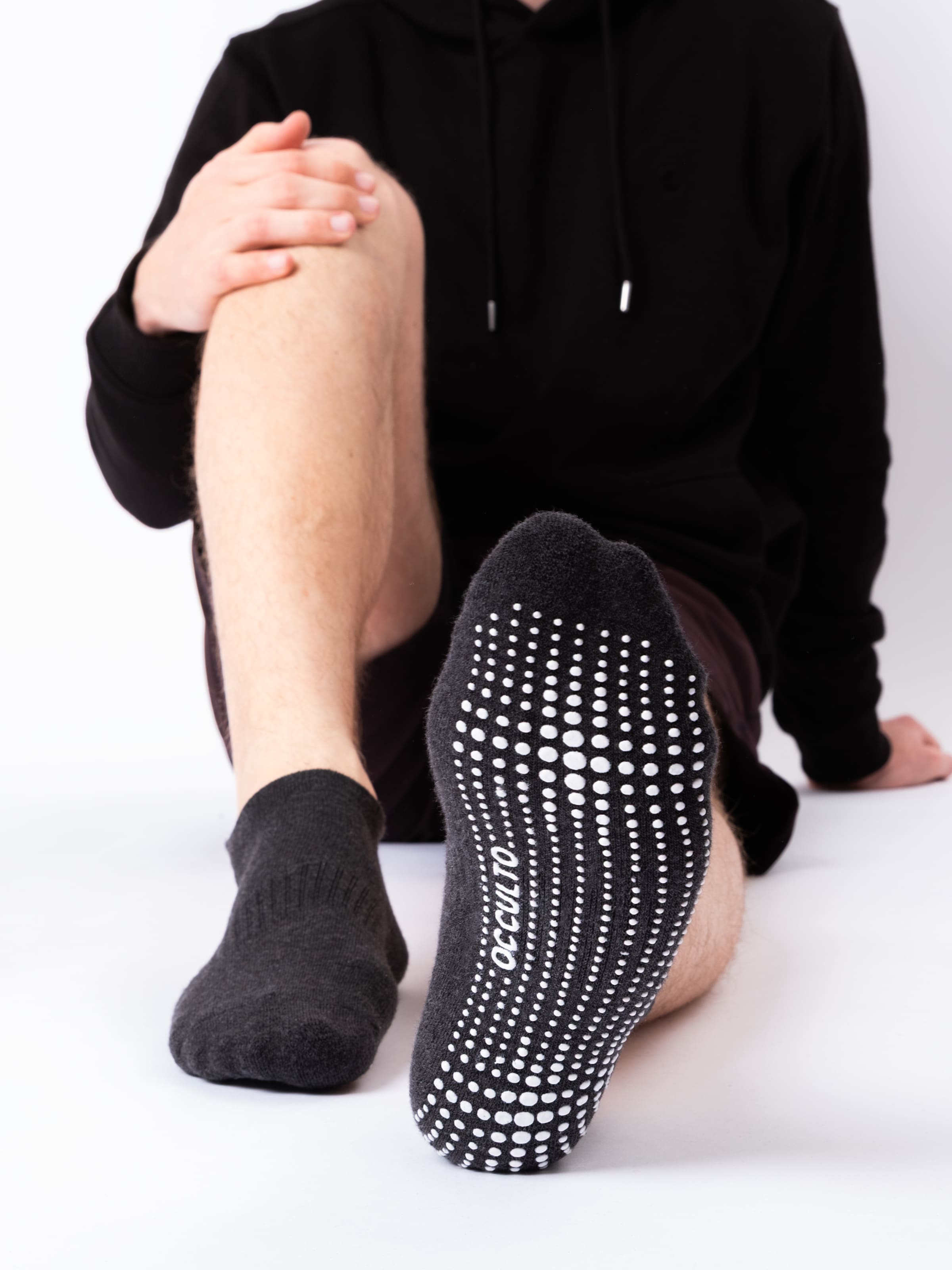Calzino sportivo 'Mady' di Occulto in grigio