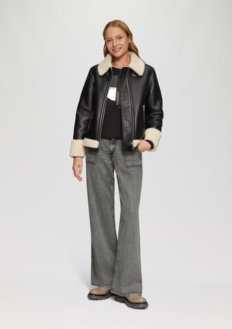 s.Oliver Wide leg Jeans 'Suri' in Grey