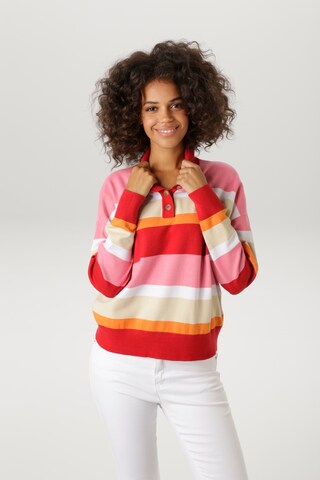 Aniston CASUAL Sweater in Red: front