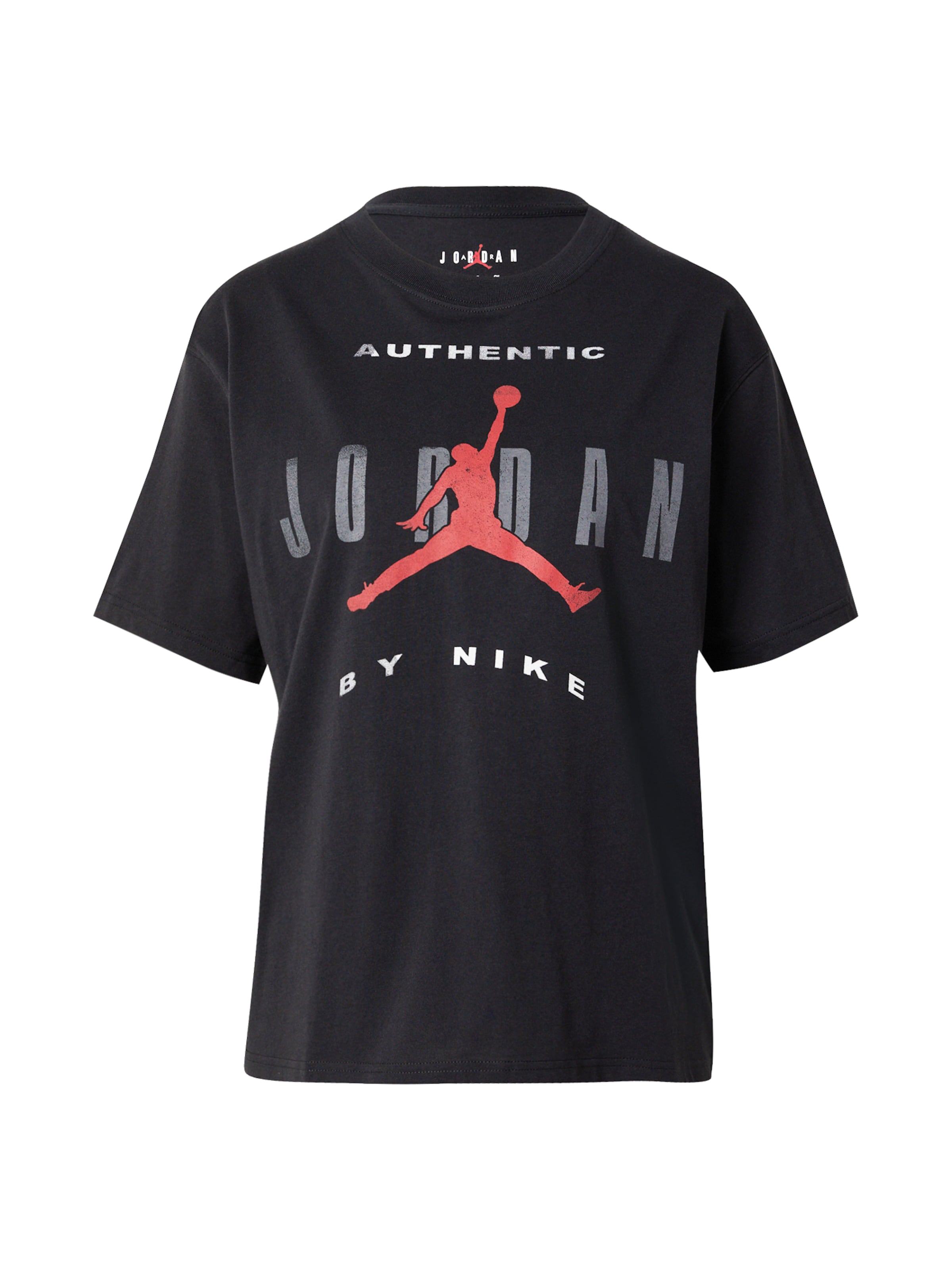 Jordan T-shirt i svart: framsida