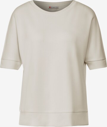 T-shirt STREET ONE en blanc : devant