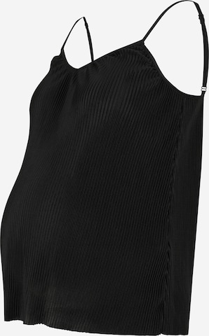 Only Maternity Toppi värissä musta: etupuoli