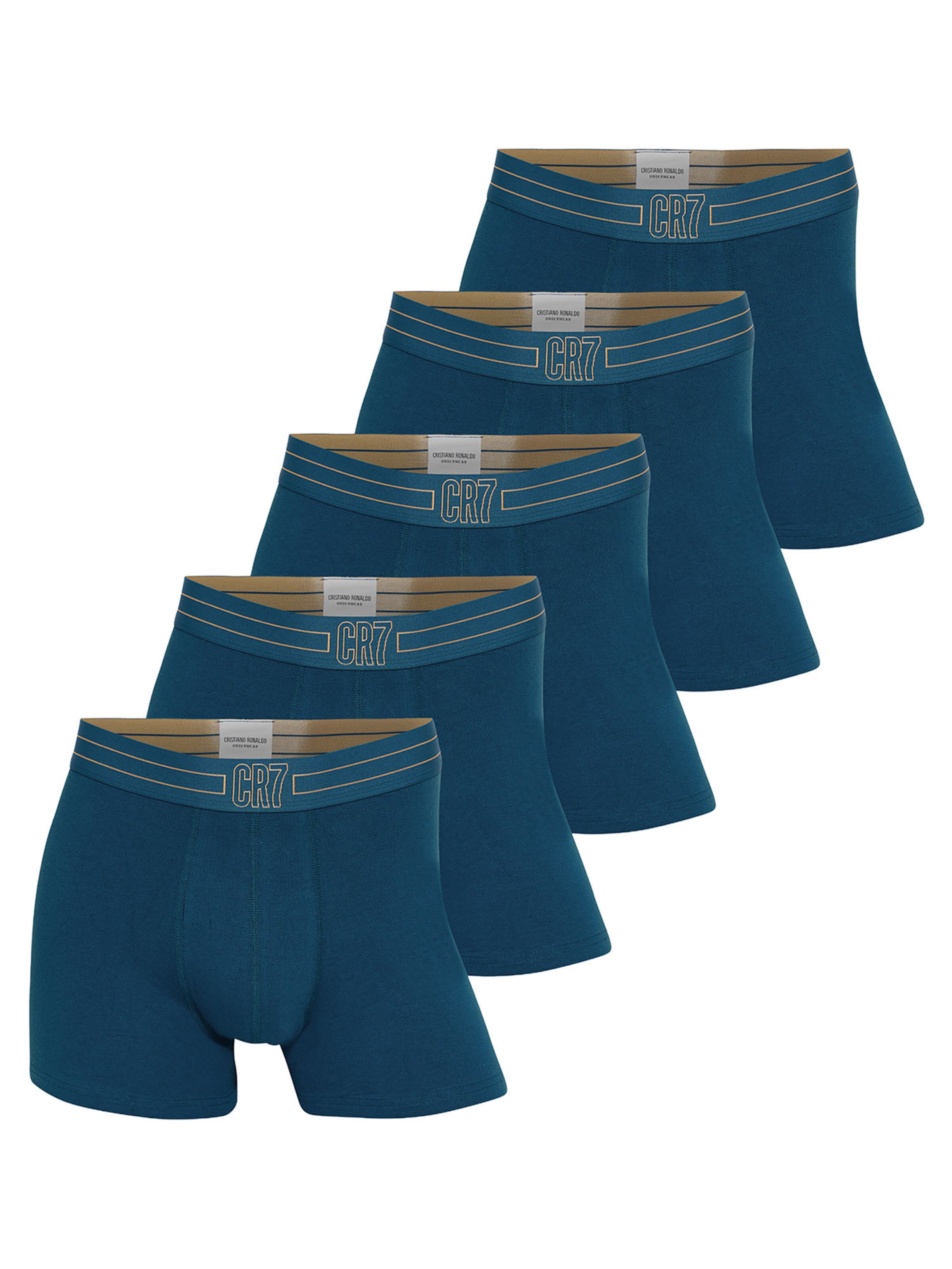 Boxers CR7 - Cristiano Ronaldo en bleu : devant