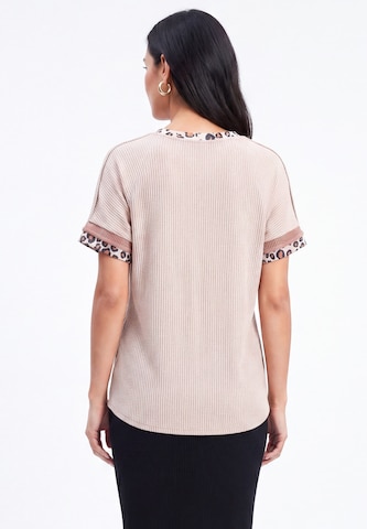 usha BLACK LABEL - Camiseta en beige
