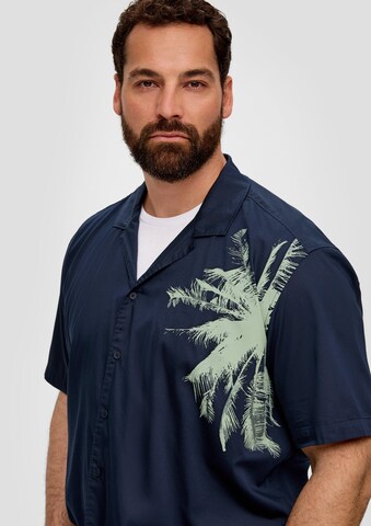 Coupe regular Chemise s.Oliver en bleu