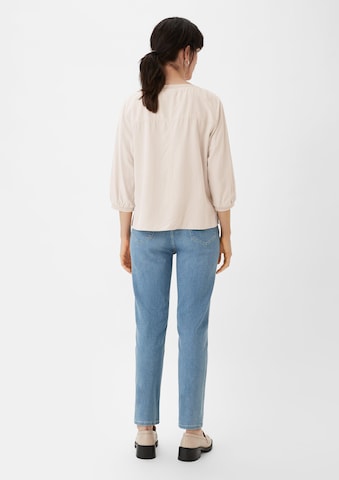 comma casual identity Blouse in Beige: terug