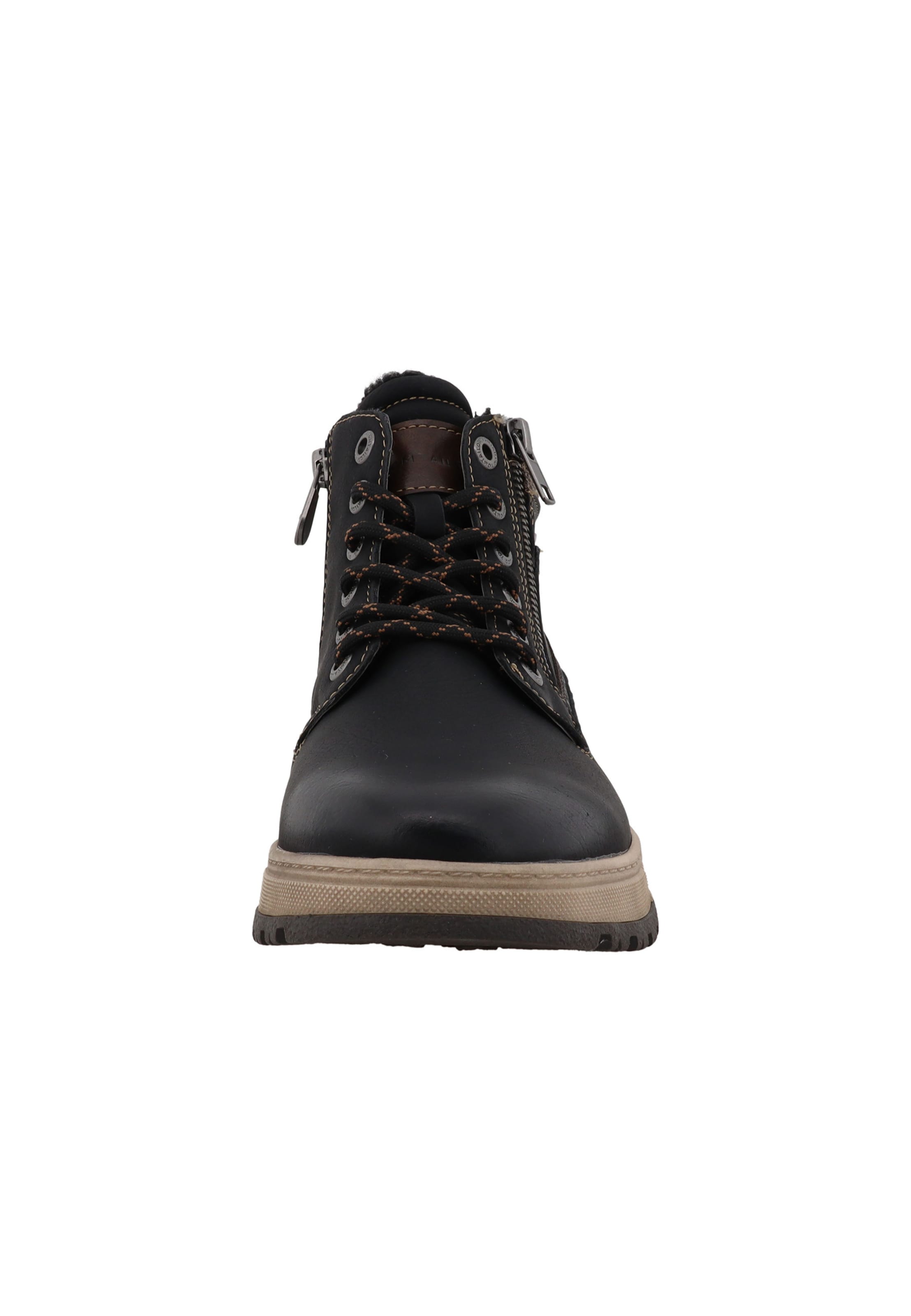 Boots stringati di TOM TAILOR in nero