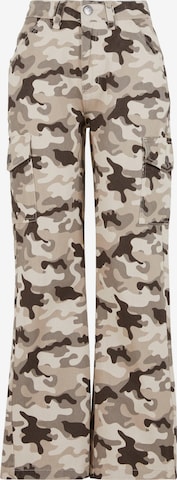 DEF Cargo Jeans in Beige: front