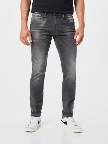 REPLAY Slimfit Jeans 'ANBASS' in Grau: predná strana