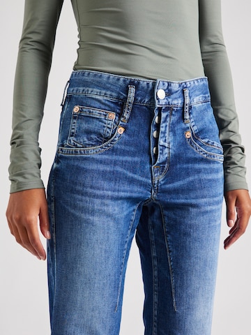 Herrlicher Regular Jeans 'Shyra Tap' in Blauw