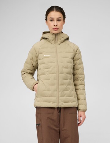 MAMMUT Outdoor Jacket in Beige: front