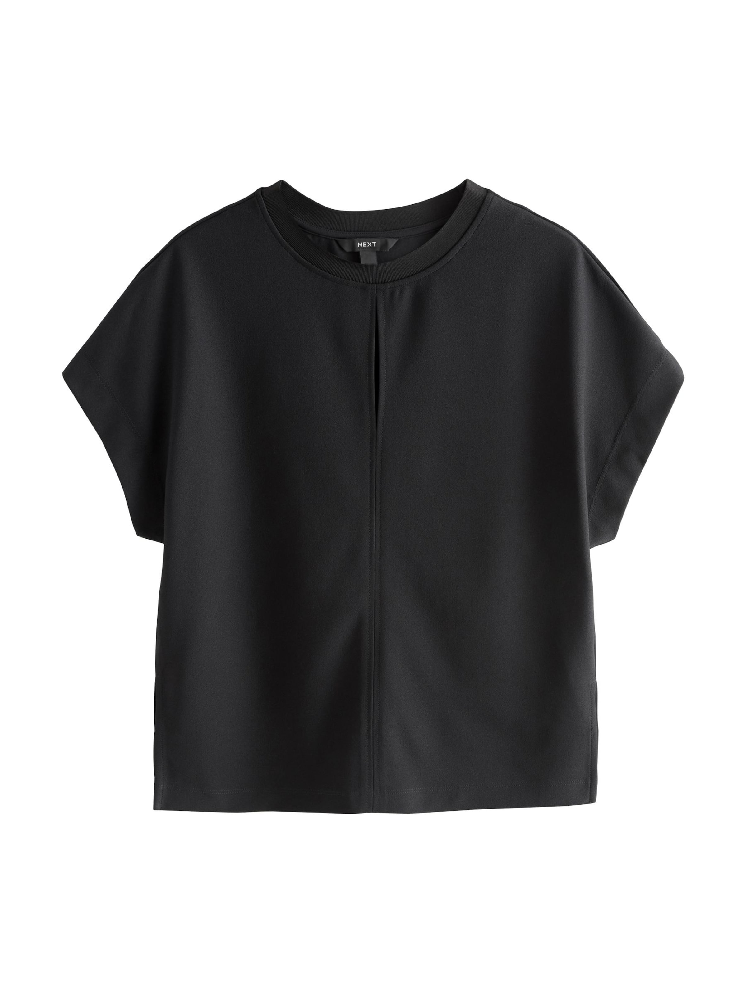 Next Tričko - Čierna: predná strana