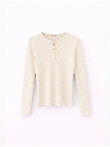 Pull-over 'Pullover' MixRay en beige : devant