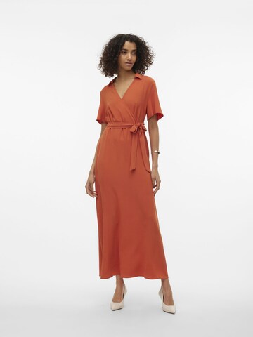Robe-chemise 'MANNI ' VERO MODA en rouge