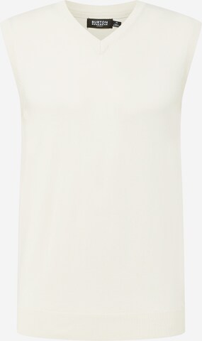 BURTON MENSWEAR LONDON Sweater Vest in Beige: front