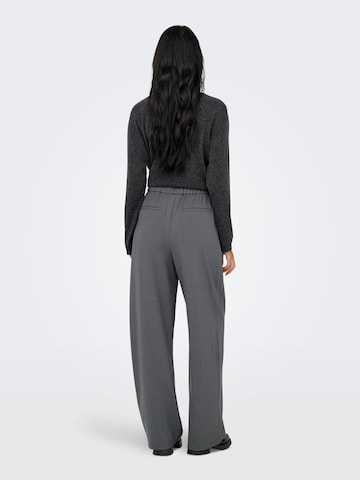 ONLY Regular Trousers 'ONLSVEA' in Grey