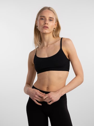 PIECES T-shirt Bra 'Namee' in Black: front