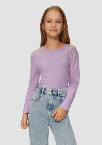 s.Oliver Shirt in Purple: front