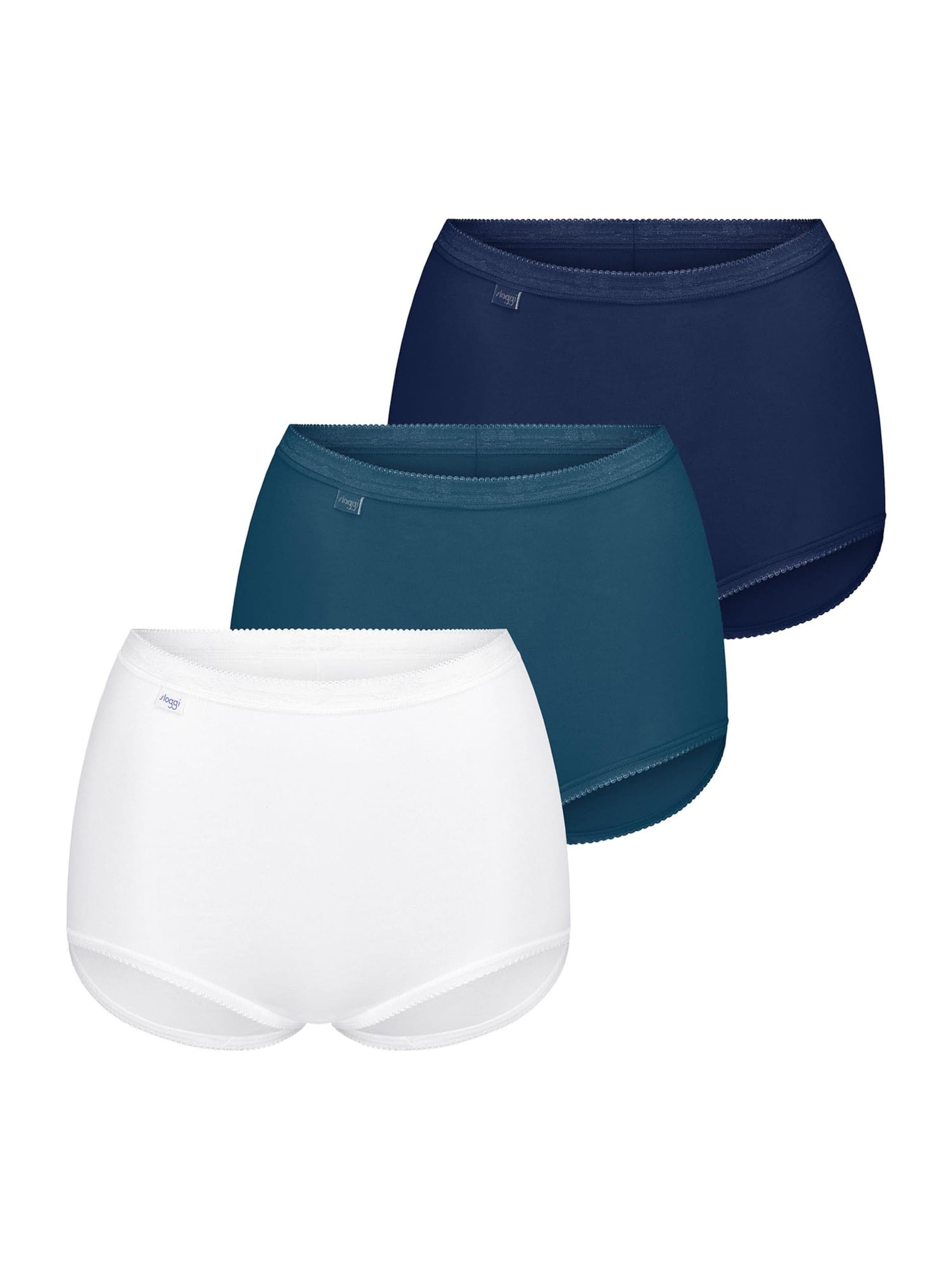 SLOGGI Maxislip ' Originals Basic ' in Blau: Vorderseite