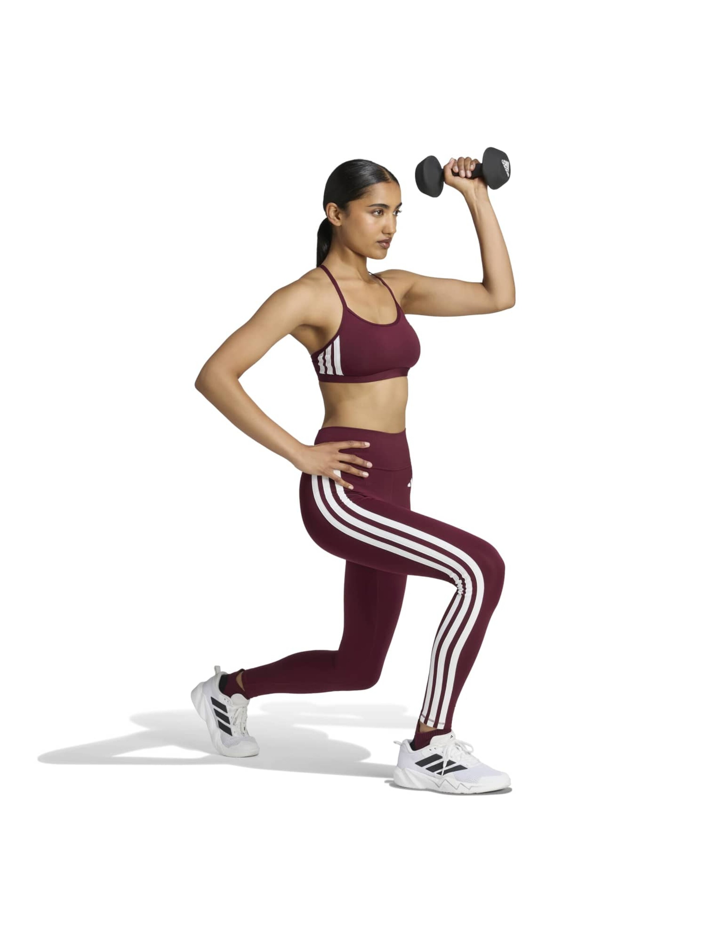 ADIDAS PERFORMANCE Skinny Παντελόνι φόρμας 'OPT ESS' σε κόκκινο