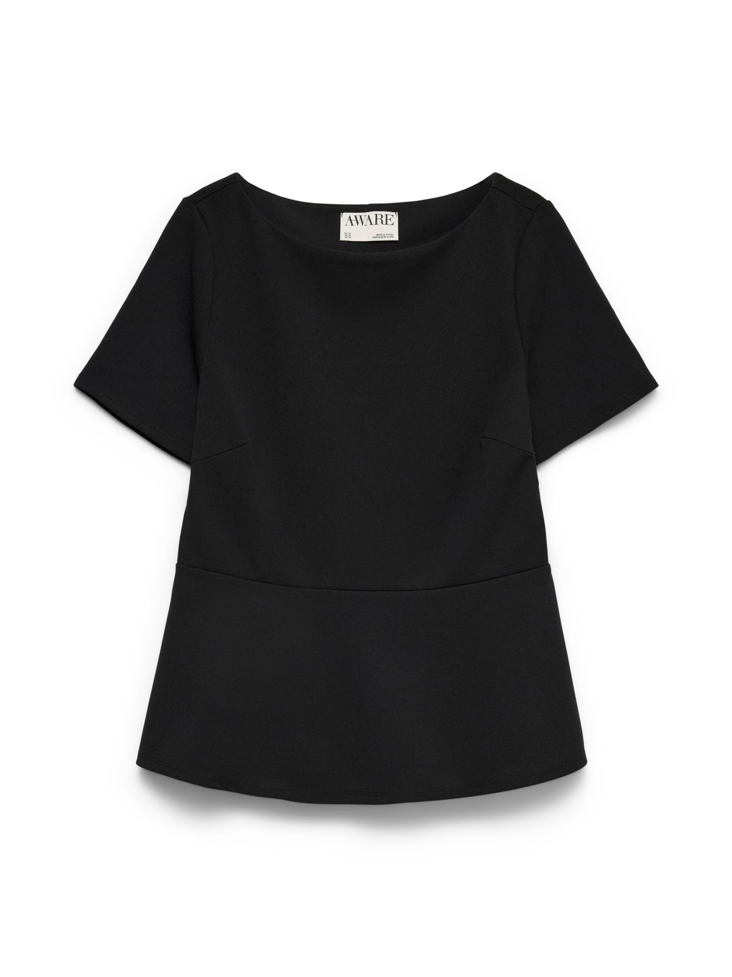 VERO MODA Shirt 'VMSage' in Zwart: voorkant