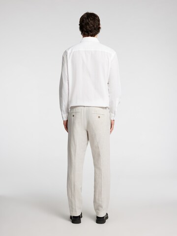 regular Pantaloni con piega frontale 'SLH196-LEROY' di SELECTED HOMME in grigio