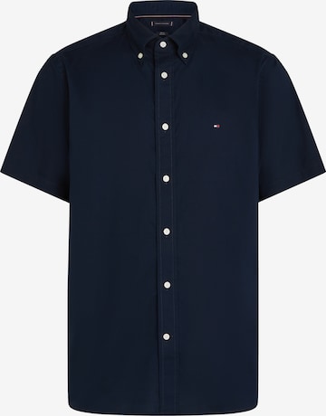 TOMMY HILFIGER Рубашка 'FLEX' в Синий: спереди