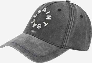 AllSaints Cap in Black: front