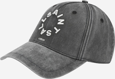 Șapcă AllSaints pe gri / negru denim, Vizualizare produs