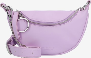 Seidenfelt Manufaktur Crossbody Bag 'Skien II' in Purple: front