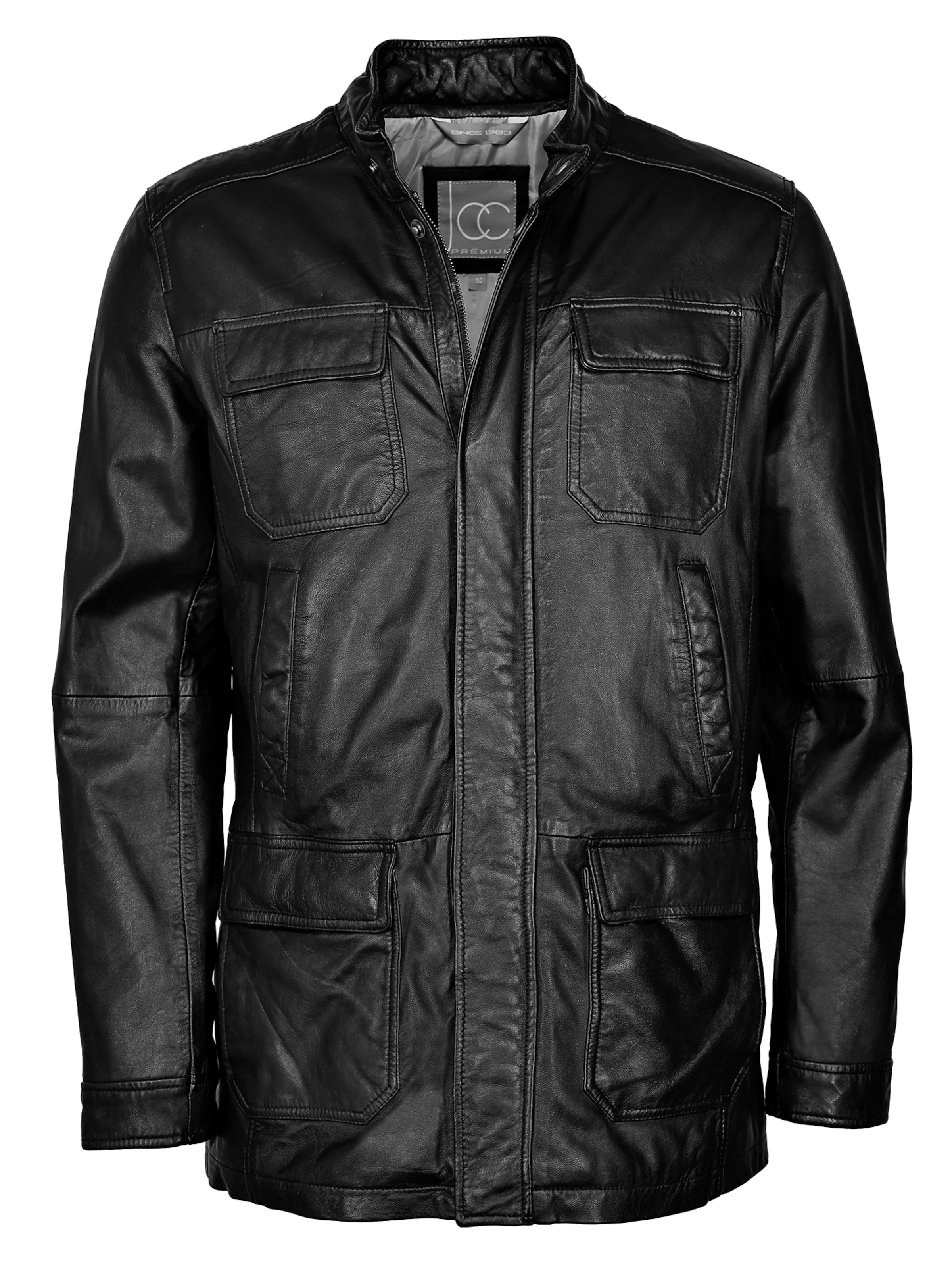 JCC Tussenjas in de kleur Zwart, Productweergave