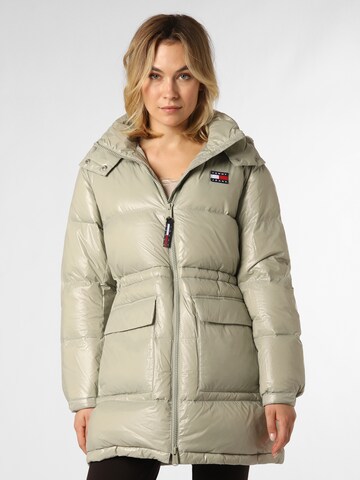 Tommy Jeans Winter Jacket 'Alaska' in Beige: front