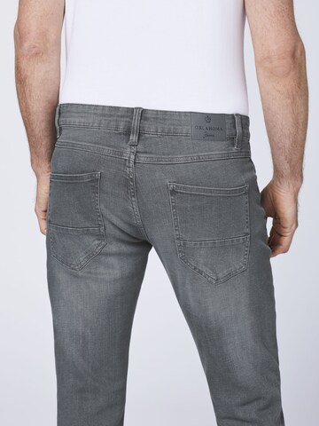 Oklahoma Jeans Slimfit Jeans in Grau